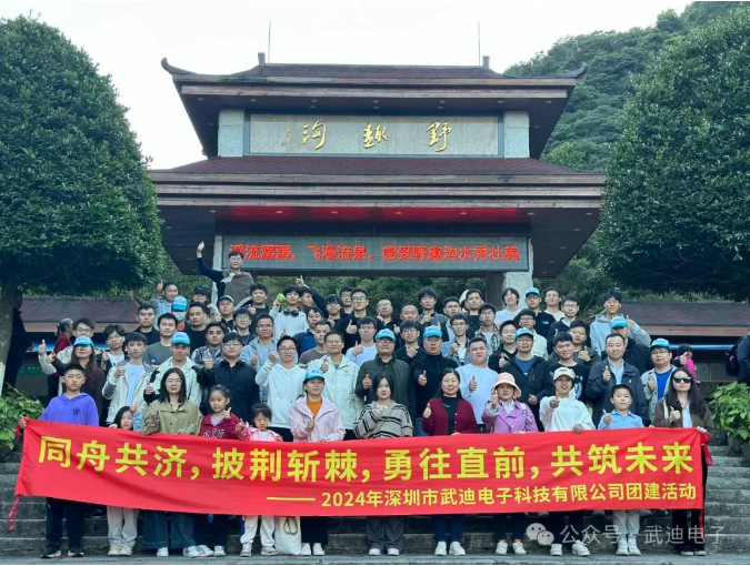 同舟共濟，共筑未來—武迪電子2024年秋游團建活動